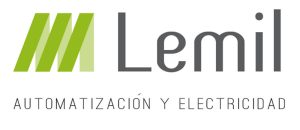 Logotipo Lemil automatización y electricidad.